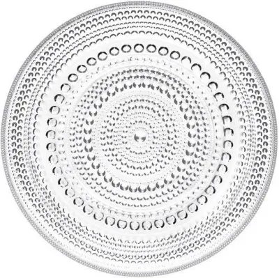 Тарелка обеденная iittala kastehelmi, стекло · арт. fabr 1007057