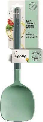 Лопатка для торта Lekue, силикон, 31,4 см, зелёная