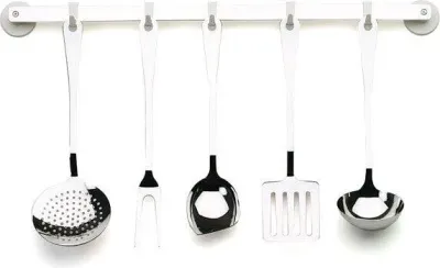 Набор кухонных принадлежностей A di Alessi Pots and Pans, 3 предмета, нержавеющая сталь