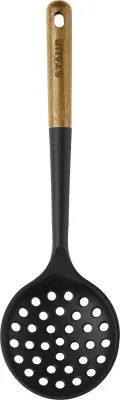 Ложка кулинарная Staub, дерево, 31 см, чёрная · арт. fabr 40503-100-0