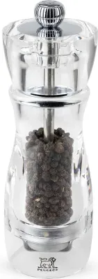 Мельница для специй Peugeot Vittel, акрил, прозрачная