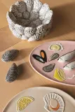 Солонка и перечница K Amsterdam Mussel, фарфор, разноцветная — фото 3