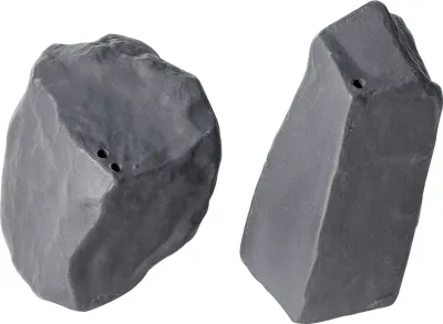 Солонка и перечница Cmielow Design Studio Rock Salt, фарфор