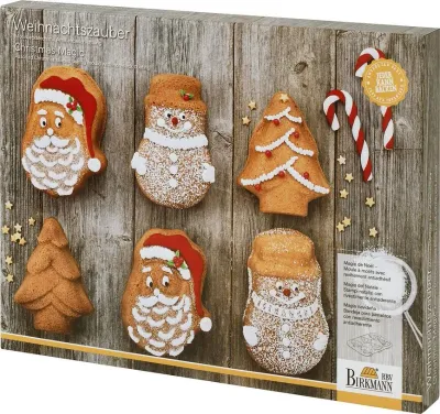 Форма для запекания Birkmann Christmas Magic, овальная, нержавеющая сталь, 35 26,5 см