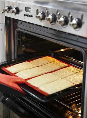 Форма для запекания Lekue Forma do pieczenia gofrow, овальная, силикон, 29 18,6 см, 2 шт.