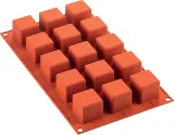 Форма для запекания Silikomart Forma do ciastek Sf105 Cube, круглая, силикон — фото 1