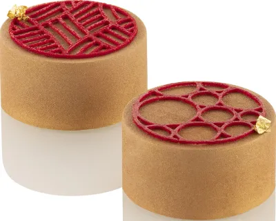 Форма для запекания Silikomart Mata strukturalna do dekoracji ciasta Snowball, овальная, силикон, 40 8 см