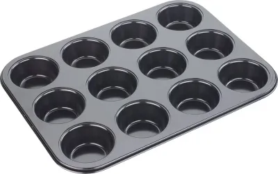 Форма для запекания Tala Forma do 12 muffinow Performance, овальная, нержавеющая сталь, 35 26,5 см