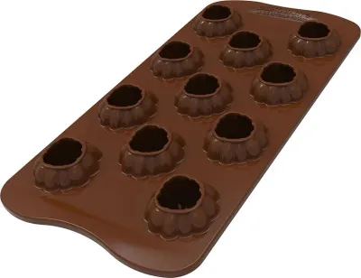 Форма для запекания Silikomart Forma do czekoladek Choco Delica Scg061, круглая, силикон