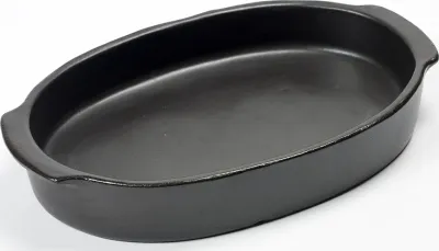 Форма для запекания Serax Pure, овальная, каменная керамика, 37 26 см