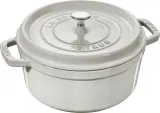 Кастрюля staub la cocotte, чугун, антипригарное покрытие, белая · арт. fabr 40509-471-0 — фото 1