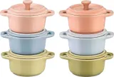 Форма для запекания Staub Cocotte, круглая, керамика, 9,5 см, 6 шт. — фото 1