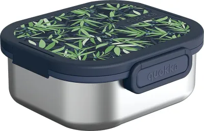 Контейнер пищевой Quokka Kai, нержавеющая сталь, зелёный