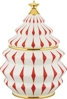 Банка для хранения Alessi Delight, 2100 мл, фарфор, белая