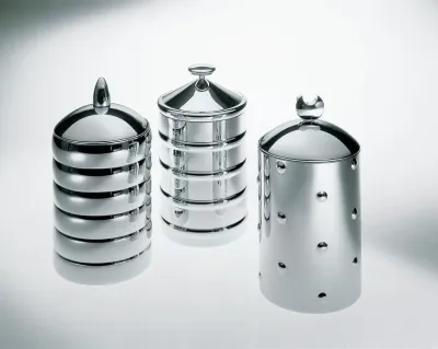 Банка для хранения Alessi Kalisto 3, 1140 мл, нержавеющая сталь