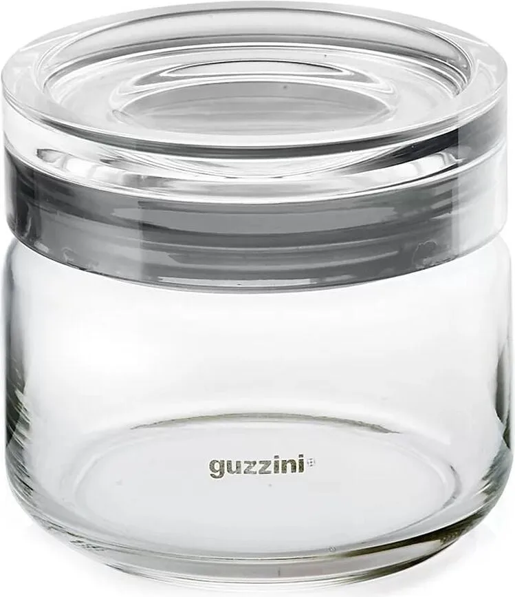 Банка для хранения guzzini latina, стекло, серая · арт. fabr 28552200