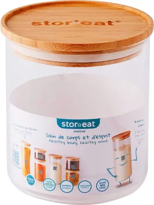 Банка для хранения Mastrad Stor'eat, 400 мл, стекло