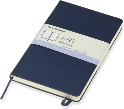 Блокнот Moleskine, L y, A5, синий
