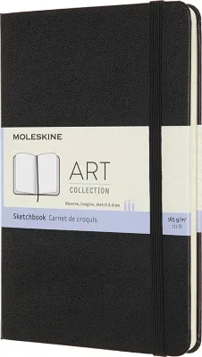 Блокнот Moleskine, M, A5, чёрный