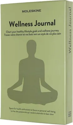 Блокнот Moleskine, Passion Journal Wellness, A5, зелёный
