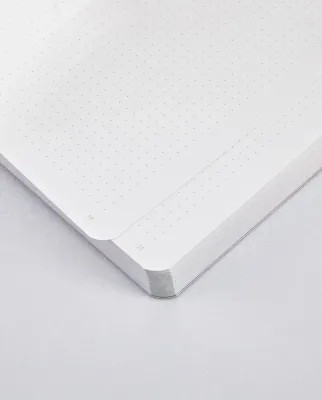 Блокнот Nuuna, Voyager M, A5, в точку, серый