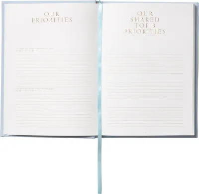 Блокнот Printworks, slubny The Perfect Day jasnoniebieski, B5, синий