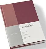 Блокнот Semikolon, Natural Affair, A5, в линейку, розовый — фото 1