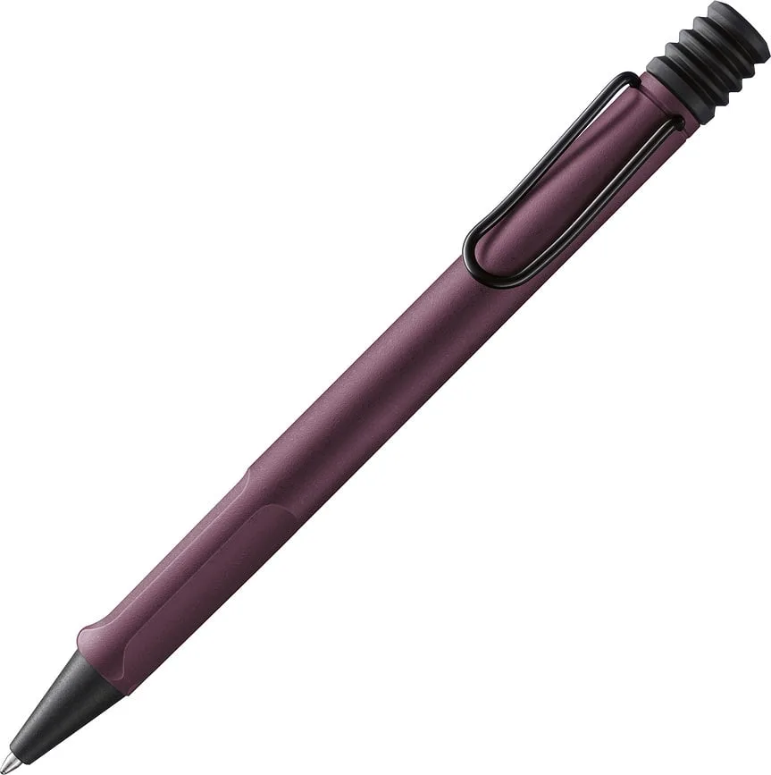 Ручка Lamy, Safari, роллер, чёрные чернила, фиолетовая