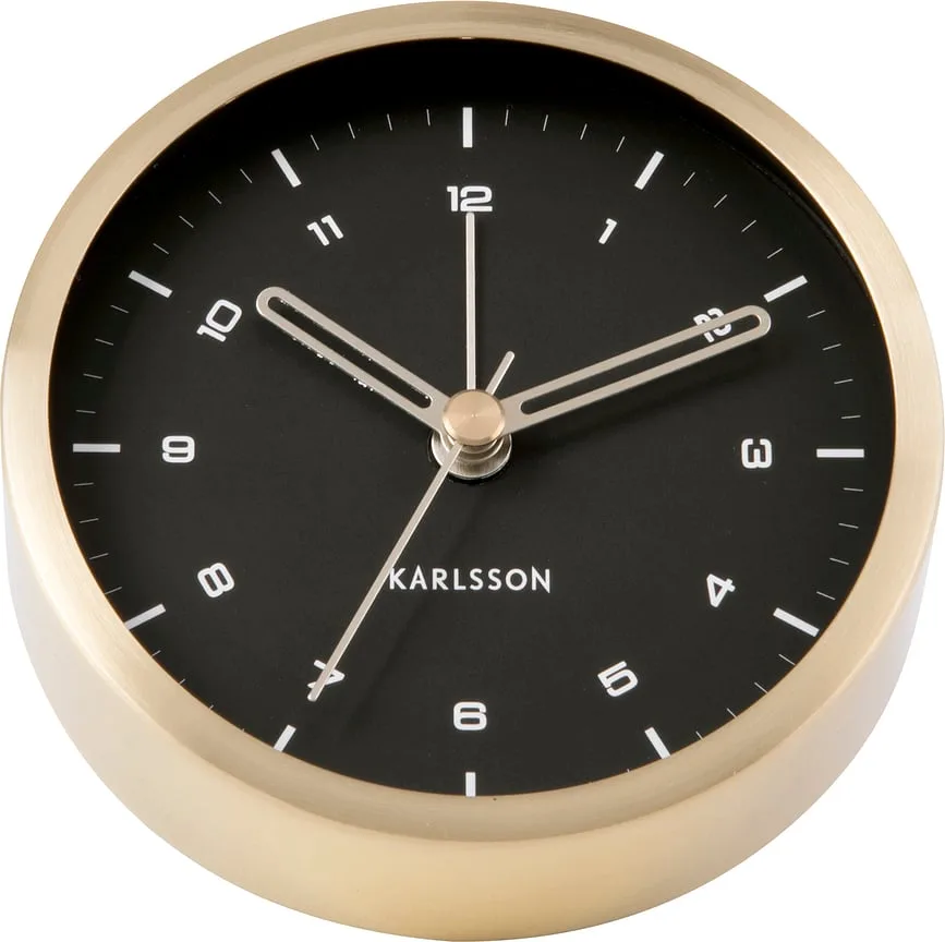 Настольные часы Karlsson Tinge II, металл, 9 см