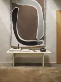 Плед Ferm Living Pose, хлопок, 120 170 см, коричневый — фото 3