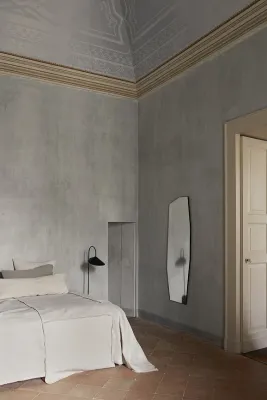 Покрывало Ferm Living Offset, хлопок, 264 272 см, белый