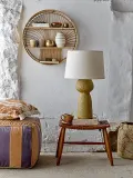 Декоративная подушка Bloomingville, Ester, 50 50 см, хлопок, оранжевая — фото 7