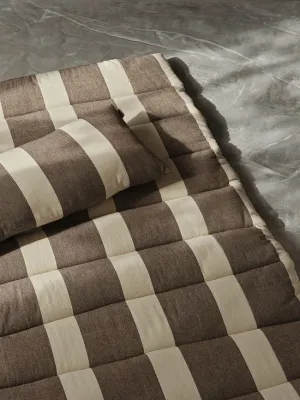 Декоративная подушка Ferm Living, Strand, 30 72 см, хлопок, коричневая