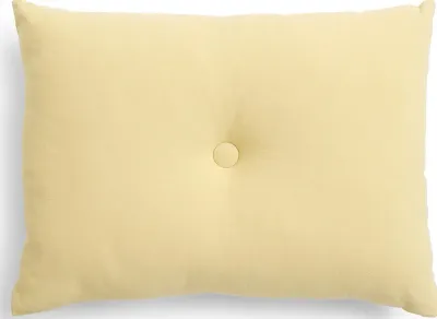Декоративная подушка Hay, Dot Linen, 45 60 см, хлопок, жёлтая