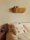 Наволочка декоративная Ferm Living, Swif, 40 60 см, хлопок, бежевая — фото 5