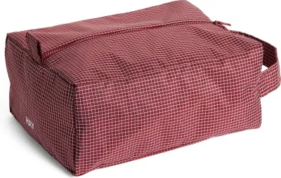 Косметичка Hay Grid Wash, красная, полиэстер