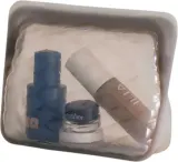 Косметичка Stasher Beauty Essentials, коричневая, силикон — фото 1