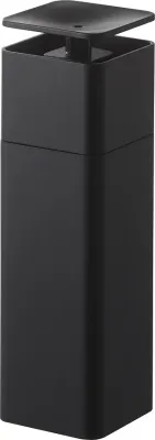 Дозатор для жидкого мыла Yamazaki Tower Push, 250 мл, силикон, чёрный