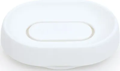 Мыльница Bosign Flow Plus, силикон, белая · арт. fabr 263167
