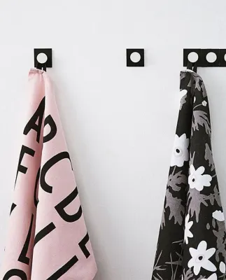 Держатель для полотенец Design Letters Hook1, комплект 2 шт., нержавеющая сталь