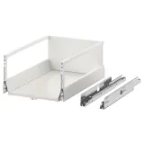 IKEA MAXIMERA (ИКЕА МАКСИМЕРА) — Ящик высокий, белый 40х60 см — фото 1