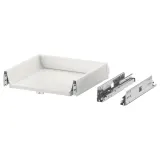 IKEA MAXIMERA (ИКЕА МАКСИМЕРА) — Ящик низкий, белый 40х37 см — фото 1