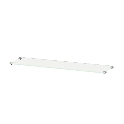 IKEA BESTÅ (ИКЕА БЕСТО) — Стеклянная полка, стекло 56х16 см