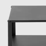 IKEA KNARREVIK (ИКЕА КНАРРЕВИК) — Столик прикроватный, чёрный 37x28 см — фото 5