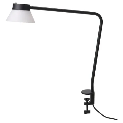 IKEA SAMBORD (ИКЕА САМБОРД) — Лампа рабочая, чёрный/белый