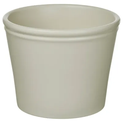 IKEA KÖRSBÄRSBJÖRK (ИКЕА КЁРСБЭРСБЙЁРК) — Кашпо, светлый серо-бежевый 12 см
