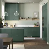 IKEA ASPUDDEN (ИКЕА АСПУДДЕН) — Фронтальная панель ящика, тёмный серо-зелёный 40х40 см — фото 2