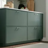 IKEA ASPUDDEN (ИКЕА АСПУДДЕН) — Фронтальная панель ящика, тёмный серо-зелёный 40х40 см — фото 3