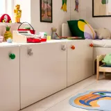 IKEA GREJSIMOJS (ИКЕА ГРЕЙСИМОЙС) — Ручка-кнопка, светло-серая/кролик, 38 мм — фото 2