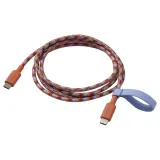 IKEA LILLHULT (ИКЕА ЛИЛЛХУЛТ) — USB-C на USB-C, оранжевый/лиловый 1.5 м — фото 1